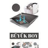 Bio Cat's Elekli Kedi Tuvalet Önü Paspası Büyük Boy Koyu Gri