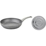 Bio Granit Tava 22X5 cm Gri, Dayanıklı ve Şık Mutfak Gereci - Seçenek 1