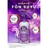 Bio Keratin Gold 400 ml Çift Fazlı Fön Suyu Kuru Saçlar İçin Pürüzsüzleştirici Kokusuz Sprey
