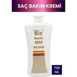 Bio Keratin Gold 700 ml Arındırıcı Saç Kremi Profesyonel Kullanım İçin Özel Formül