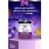 Bio Keratin Gold Biotin & Kafein Saç Dökülme Karşıtı Hızlı Uzama Etkili Saç Detoxu 210 ml
