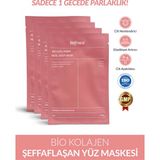 Bio Kolajen Şeffaflaşan Yüz Maskesi Nemlendirici, Canlandırıcı,kore Yüz Maskesi