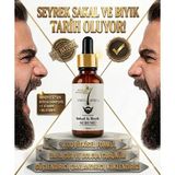 Bio Köyceğiz'den Sofranıza DOĞAL SAKAL BIYIK Serumu / Seyrek Sakalları Gürleştiren & Çıkışını Destekleyen Ginsengli