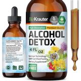 Bio Krauter Alcohol Detox Tincture Liver Cleanse Detox Repair Formula Organic Milk Thistle Dandelion German Technology