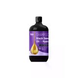 bio natural aroma % 97 Dogal Kökenli Nemlendirici Saç Şampuanı Çörek Otu Yağı Ve Hyaluronik Asit 946 Ml 003