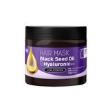 bio natural aroma % 97 Organik Nemlendirici Saç Maskesi Blach Seed Oıl & Hyaluronıc Acid 295 Ml.