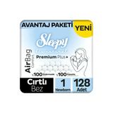 Bio Natural Premium Plus Airbag Comfort Avantaj Paketi Bebek Bezi 1 Numara Newborn 128 Adet