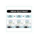 Bio Natural Premium Plus Hijyenik Ped Mega Paket Uzun 36X3 (108 Adet)