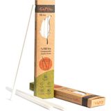 Bio Naturel (%100 Bitki Bazlı), Tekrar Kullanılabilir, Kompostlanabilir, Biyoçözünür (Doğada Çözünebilir) Pipet (10, Naturel)
