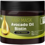 Bio Naturell % 100 Organik Sac Maskesi Avocado & Biotin Güclendirici 295 Ml.