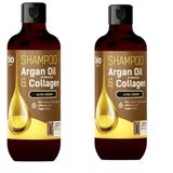 Bio Naturell 2x355 ml %97 Organik Argan Oil Collagen Canlandırıcı Şampuan