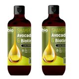 Bio Naturell 2x355 ml %97 Organik Avocado Oil Biotin Güçlendirici Şampuan
