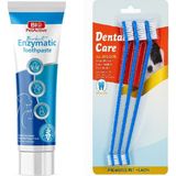 Bio Pet Active Bio Petactive Biodent Enzymatic Köpek Diş Macunu 100 ml + 3'lü Diş Fırçası Ağız Bakım Ürünü