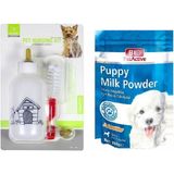 Bio Pet Active Puppy Milk Powder Yavru Köpek Süt Tozu 200 gr ve Nunbell Kedi Köpek Biberonu 100 ml