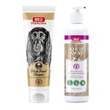 Bio PetActive Black Pearl Shampoo Siyah Tüylü Köpek Şampuanı 250 ML. + Knot Away Kıtık Açıcı Krem 2 Li Set