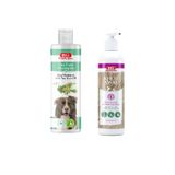 Bio PetActive Çay Ağacı Yağlı Köpek Şampuanı 400 ML + Knot Away Kıtık Açıcı Krem 250 ML 2 Li Set