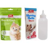 Bio Petactive Kitten Milk Powder Yavru Kedi Süt Tozu 200 G + Biberon Seti