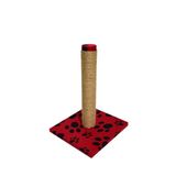 Bio Sand Pati Desenli Kırmızı 40 cm Kedi Tırmalama Tahtası