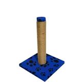 Bio Sand Pati Desenli Mavi 40 cm Kedi Tırmalama Tahtası