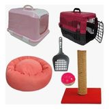 Bio Sand Petzen Kedi Başlangıç Seti 6'lı Pembe