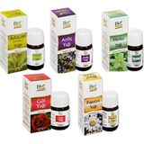 Bio Vitals 20 ml Ada Çayı+20 ml Ardıç+20 ml Melisa+20 ml Gül+20 ml Papatya Yağı