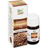 Bio Vitals Çemen Tohumu Yağı 20 ml E Vitamini Bakımından Zengin Doğal Yağ