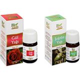 Bio Vitals Gül ve Jojoba -Aromatik Masaj-Cilt Bakım Yağ Seti