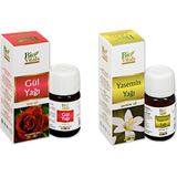 Bio Vitals Gül ve Yasemin-Aromatik Masaj-Cilt Bakım Yağ Seti