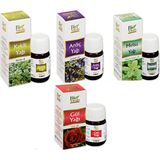 Bio Vitals Kekik Ardıç Melisa Gül-Aromatik Masaj-Cilt Bakım Yağ Seti