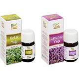 Bio Vitals Kekik ve Lavanta-Aromatik Masaj-Cilt Bakım Yağ Seti