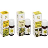 Bio Vitals Rezene-Vanilya-Yasemin Aromatik Masaj Cilt Bakım Yağ Seti 20 ml