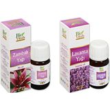 Bio Vitals Zambak ve Zencefil-Aromatik Masaj-Cilt Bakım Yağ Seti