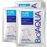 Bioaqua Pure Skin Sivilceye Meyilli Ciltler Için 3'lü Bakım Maske Seti 30 gr x 3 Adet