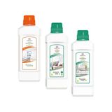 Biobellinda 3x750 ml Yağ Kir Temizleyici + Cam Mobilya Temizleyici + Halı Şampuanı