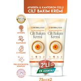 BioBellinda Aynısefa & Kantaron Özlü Cilt Bakımı ve Nemlendirici Krem 75 gr (2li Set)