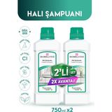 BioBellinda Doğal Halı Temizleme Şampuanı ve Köpüğü Güçlü Formül Kolay Çözüm (2li Set)