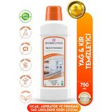 BioBellinda Doğal Konsantre Güçlü Formül Yağ & Kir Temizleyici 750 ml Güçlü Formül Sıvı Temizlik Ürünü Organik Özellik