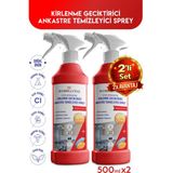 BioBellinda Doğal Konsatre Kirlenme Geciktirici ve Ankanstre Temizleyici Sprey 500 ml (2'li Set)