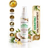 BioBellinda Keratinli Saç Bakım Spreyi Isı ve Renk Koruma, Keratin, Seramid, Panthenol ve Hindistan Cevizi Sütü 150 ml