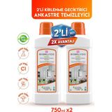 BioBellinda Kirlenme Geciktirici Ankastre Temizleyici 750 ml (2'li Set) - Şeffaf