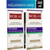 Bioblas 2x360 ml Yağlanmaya Karşı Saç Dökülme Karşıtı Şampuan