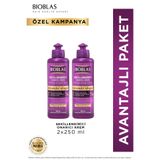 Bioblas 7 24 Şekillendirici Saç Bakım Kremi Belirgin Bukleler Dalgalı Ve Kıvırcık Saçlar 2 x 250ML