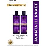 Bioblas Biotin & Kafein Saç Dökülmesine Karşı Şampuan 2 x 400 Ml