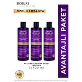 Bioblas Biotin & Kafein Saç Dökülmesine Karşı Şampuan 3 x 400 Ml