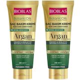 Bioblas Botanic Oils Argan Yağlı 2x250 ml Saç Bakım Kremi