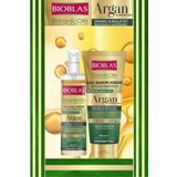 Bioblas Botanic Oils Saç Dökülmelerine Karşı Argan Sıvı Saç Kremi 200 ML + Saç Bakım Kremi 250 ML