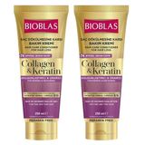 Bioblas Collagen Keratin Saç Dökülmesine Karşı 2x250 ml Saç Kremi