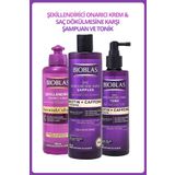 Bioblas Kafein Arjinin Biotin Saç Dök. Karş. Şampuan 400 Ml+Saç Toniği 200 ML+Şekillendirici SaçKremi 250ML
