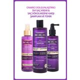 Bioblas Kafein Arjinin Biotin Saç Dökülmesi Karşıtı Şampuan 400 Ml+Saç Toniği 200 ML+Sıvı Saç Kremi 200 ML