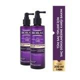 Bioblas Kafein Arjinin Biotin Saç Dökülmesi Karşıtı Tonik 200 Ml 2 Adet